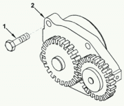 Масляный насос Cummins 6ISBe285 Масляный насос Cummins 6ISBe285
